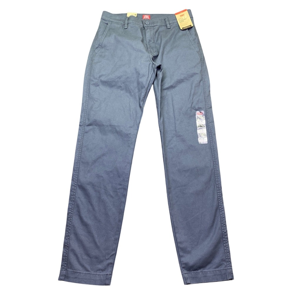 Levis XX Chino Standard Taper Stretch Pants Blue Sz 29 85226-0063 Preppy Grunge